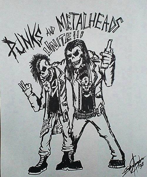 Punks and Metalheads unite!!!