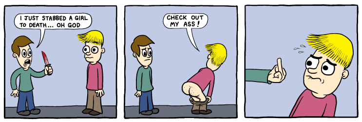 Check out my ass!