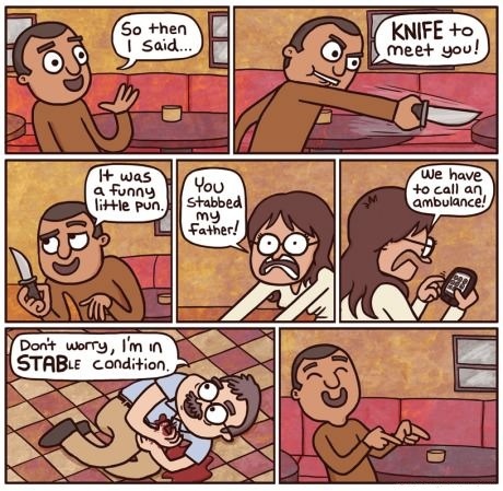 Knife to meet you!