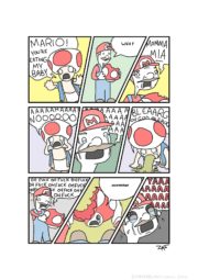 Mario! You’re eating my baby!