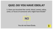 Quiz: Do you have ebola?