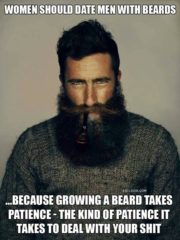 Why women should date men with beards