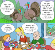Sad truth about thanksgiving turkeys