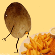That’s how the fries are made