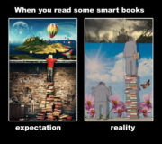 When you read smart books
