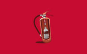 Coke fire extinguisher