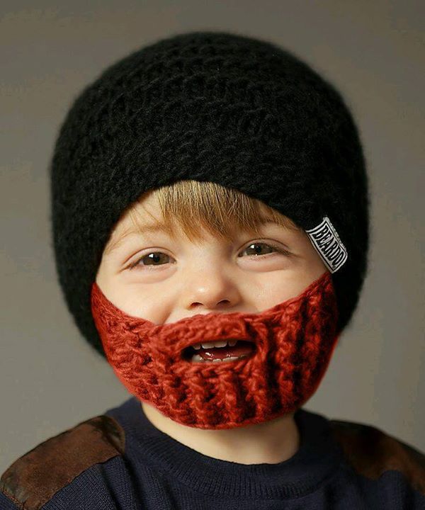 Kids beanie hat with a bit of awesomeness