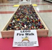 Lego Fire Walk Challenge