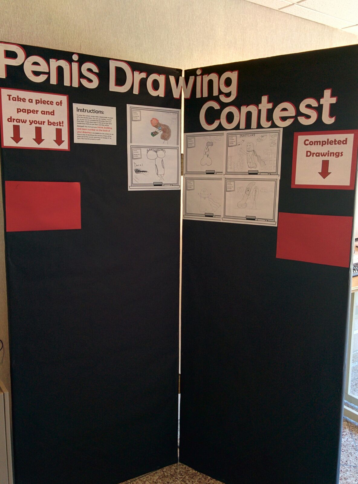 Penis Drawing contest