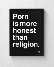 Porn is more honest than religion