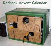 Redneck advent calendar