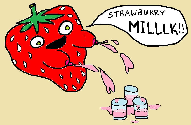 Strawberry milk