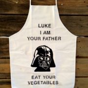 Vegetarian Star wars apron