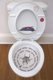 Sarlacc bowl (Star Wars themed toilet seat)