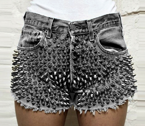 Spiky shorts