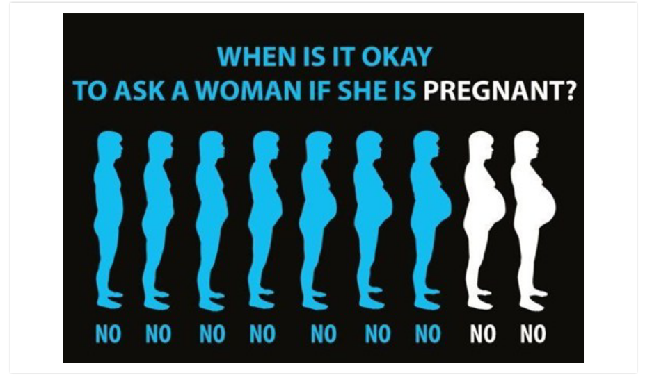 When Is It Ok To Ask A Woman If She Is Pregnant T3hwin