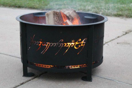 Lord of the Rings fireplace