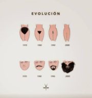 Evolution of beards