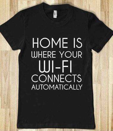 Home is where your Wi-fi connects