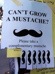 Can’t grow a mustache?