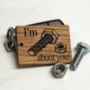I’m bolt and nut about you!