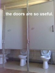 The doors are so useful.