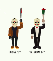 Valentins Day Friday the 13th