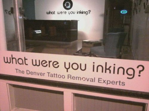 What were you inking?