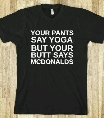 Your pants say…