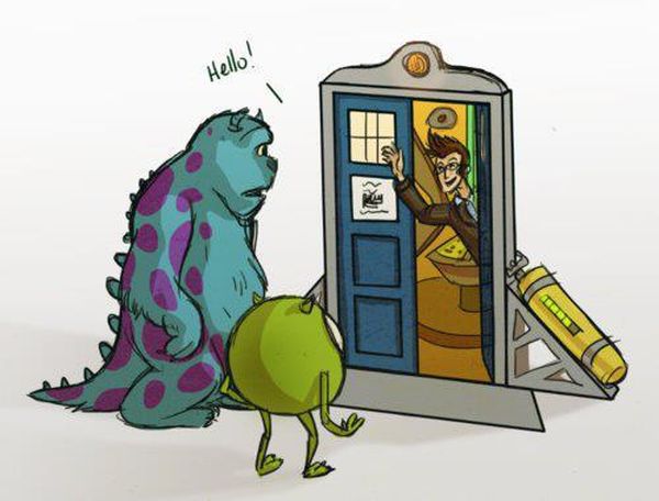 Monsters meet the Doctor
