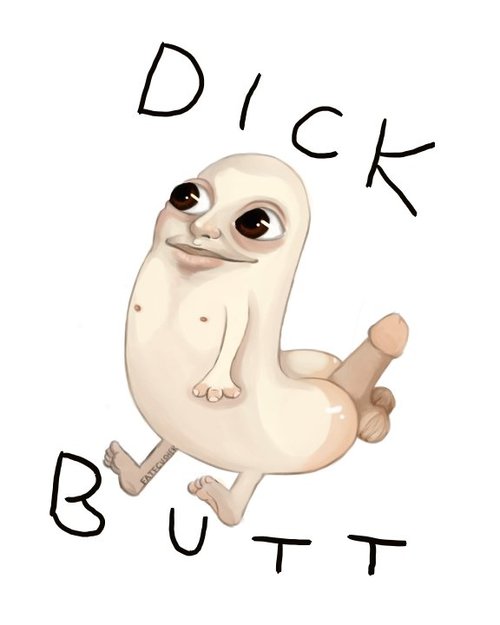 Dick butt (colored version)