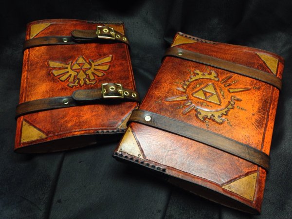Leather Zelda Book-Tablet Covers