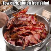 Low carb, gluten free salad