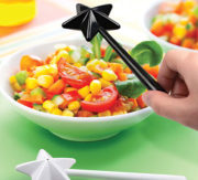Magically season your food with wand salt and peper shaker