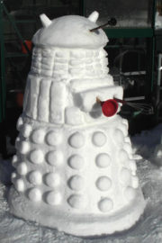 Snow Dalek from Doctor Who