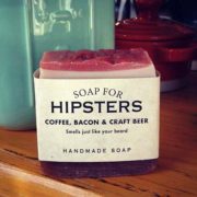 Handmade soap for hipsters