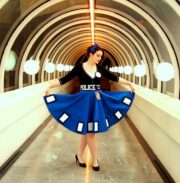 Tardis (Time and Relative Dimension in Space) Dress