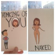 Thinking of you naked