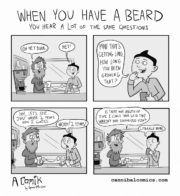 When you have a beard