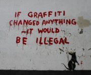 Banksy graffiti
