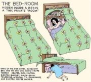 Bed – room inside a bed