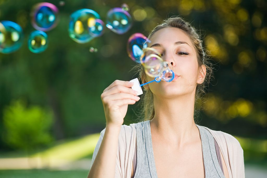 Blow some bubbles