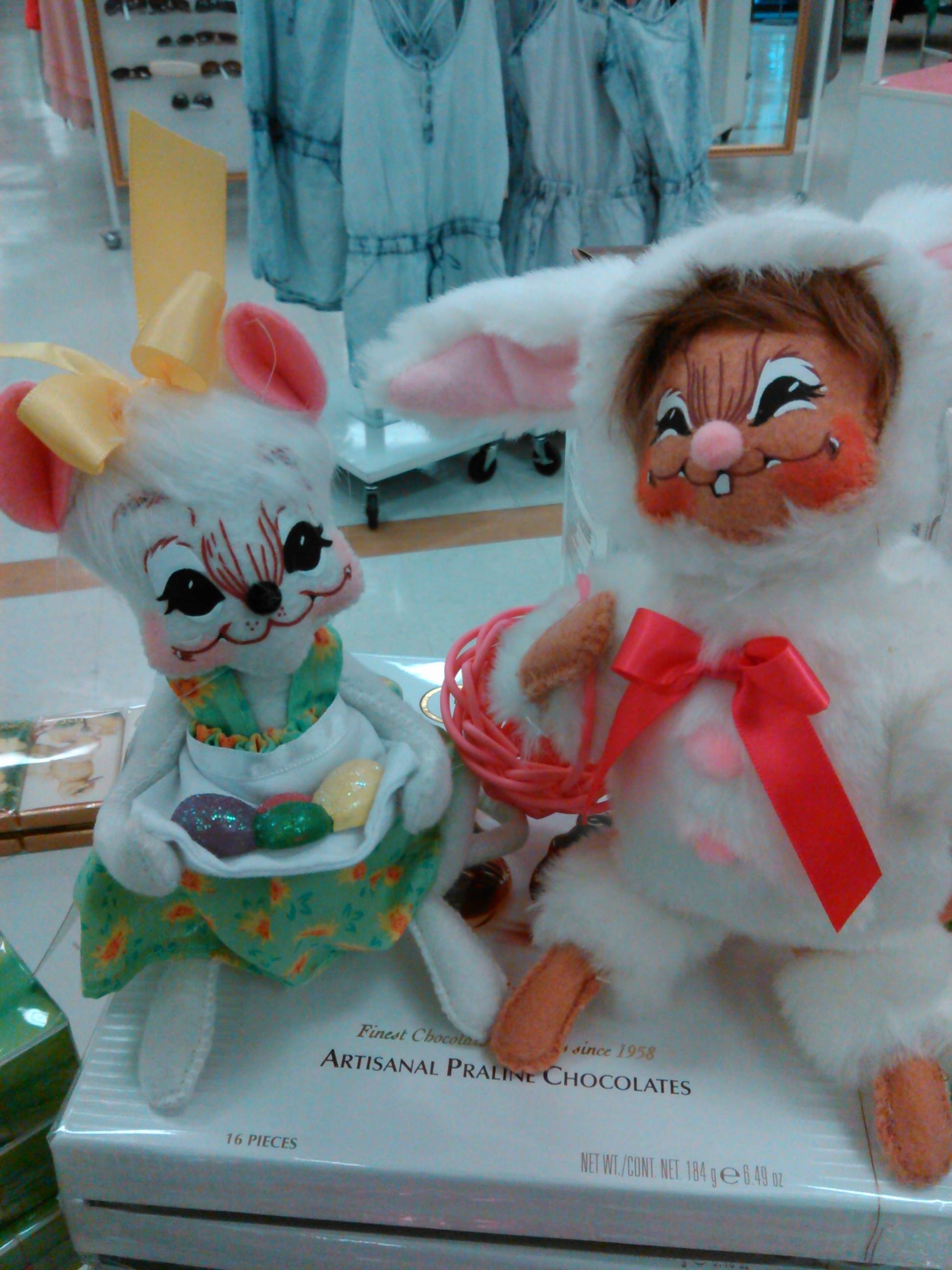 Creepy Easter decorations