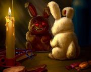 Evil Easter bunny
