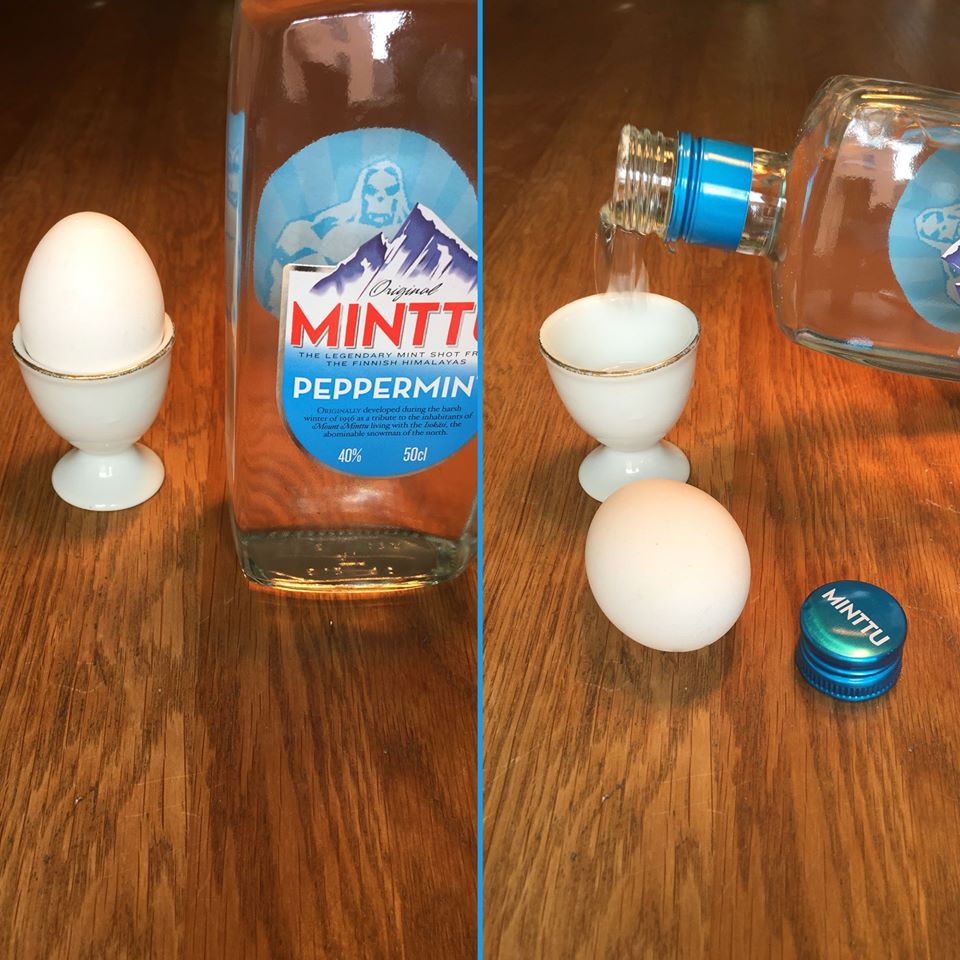 How to drink Minttu on Easter
