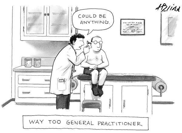 Way too general practitioner