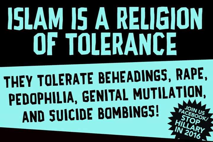 Islam is a religion of tolerance