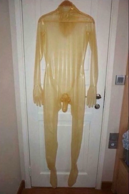 Full body protection suit for safe sex