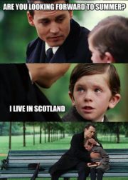 I live in Scotland