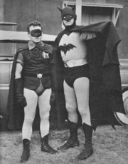 Robert Lowery and Johnny Duncan as Batman and Robin [1949]
